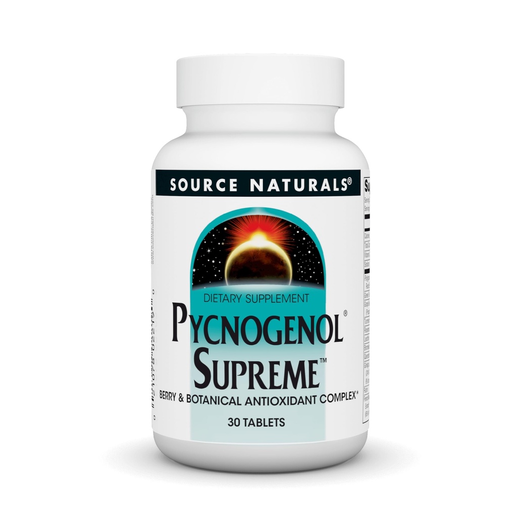 来源: Pycnogenol supreme, Berry & Botanical 抗氧化复合物* - 30片