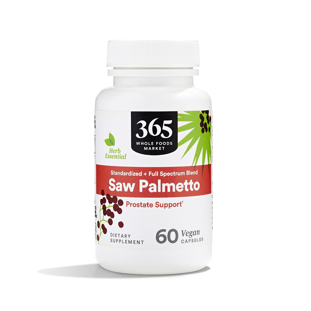 365 由全食品市场, Saw Palmetto, 60 Counter