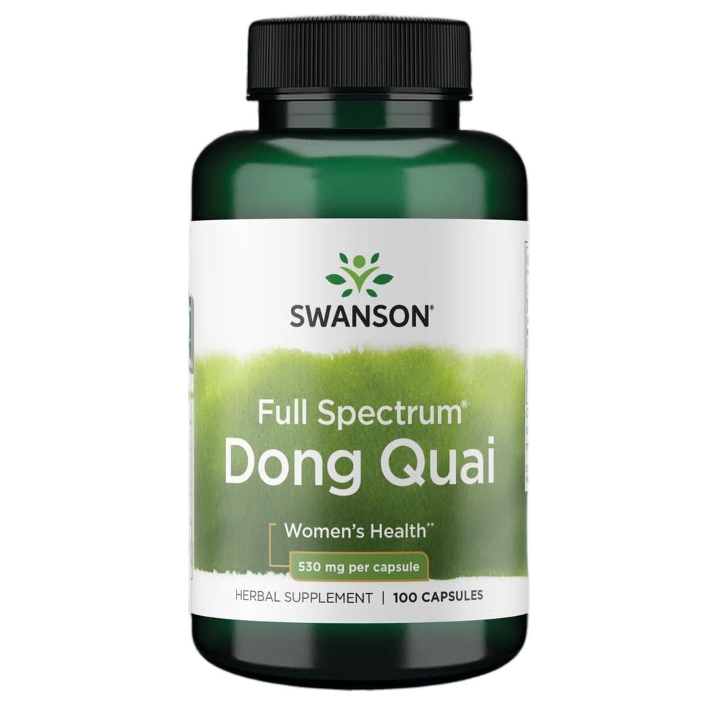 Swanson Dong Quai 530 毫克 100 卡普尔