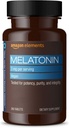 Melatonin元素 3mg,偶尔失眠的帮助,Vegan,Unfloodored,260张平板电脑,8个月的供应量(包装可能不同)
