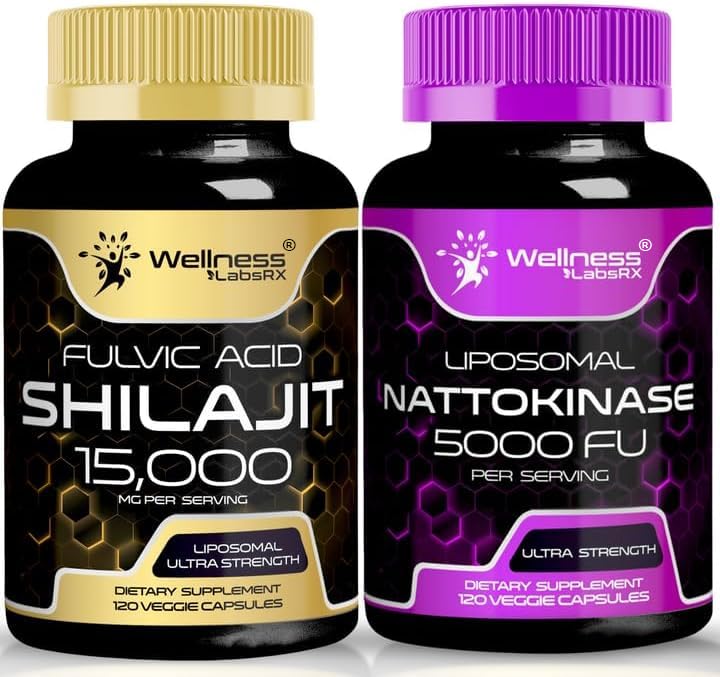 Nattokinase 补充 Capsules - 5000 FU - 来自纯日本 Natto 提取的酶