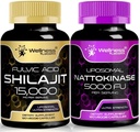 Nattokinase 补充 Capsules - 5000 FU - 来自纯日本 Natto 提取的酶