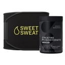体育研究 Creatine 单水合物和甜甜的汗水Trimmer - 黑黄(小)