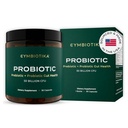 CYMBIOTIKA Probiotic + Prebiotic, 60亿 CPU - 19 Strains, 男女Gut健康补充, 免疫支持,消化健康, & Gut平衡, 90 Capsules, 1个月供给, 在美国制造
