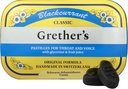 GRETHER's Pastilles Classic Blackcurrant Natural Reference - Soothing Throat & Health Voice - Long-Lasting Flavor,给歌手的礼物 - 1-Pack - 3.75 oz.