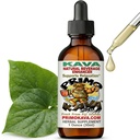 Kava Drops 水溶性 Kava 提取器 专注小叮当饮料增强器 来自斐济的认证型 Kava Kava 40mg Kavalactones | 1oz