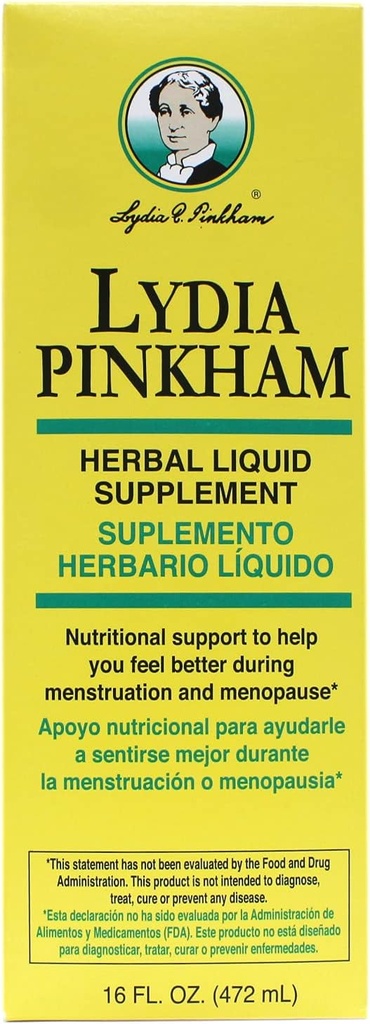 Lydia Pinkham 草药液体补充剂 16 oz(包11)
