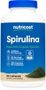 30名服务员的180卡普尔-用有机spirulina、Gluten Free、蔬菜制成
