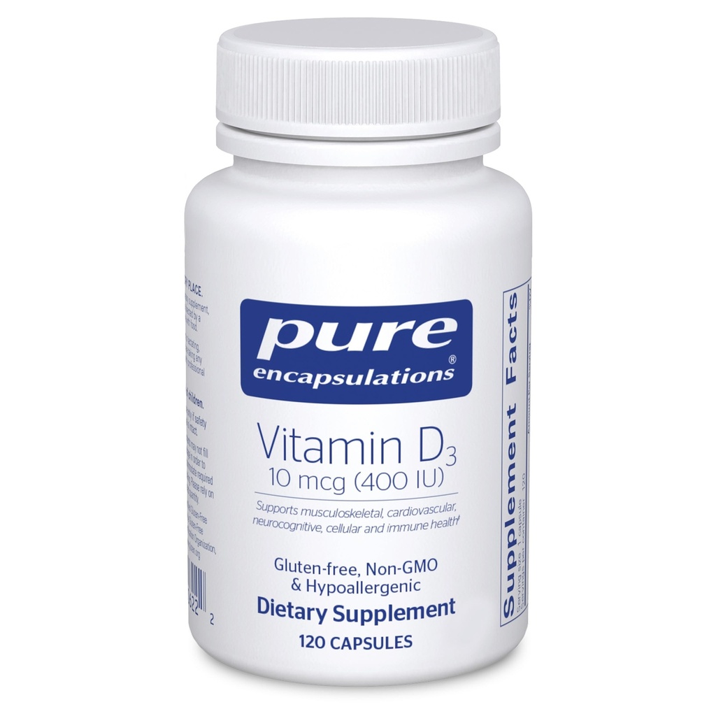 纯封装维生素D3 10 mcg(400 IU) ==============================================================================================================================================================================================================================================