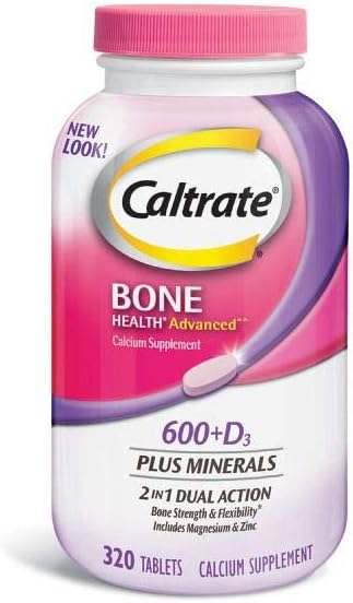 含矿物的Caltrat 600mg + D3, 320 计数