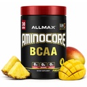 AlMAX 营养 AMINOCORE BCAA 粉末,8.18克氨基酸、室内和工作后恢复饮料,Gluten免费,菠萝芒果,315克