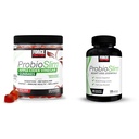 配有 LactoSpore ProbioSlim 的 ProbioSlim Apple Vinegar Gummys, 120 Counter & ProbioSlim 体重损失 每日消化健康 Probiotic, 120 Capsules