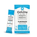 GoLive Prebiotic & Probiotic for Women, Men, Kids. (原始内容存档于2019-09-04). GoLive Prebiotic & Probiotic for Men, Men, Kids. Flavor-Free,无糖,共生粉w/GOS,L-Glutamine,维生素D3,电解质. 对于古特健康,文摘,代谢,豁免 15-50B CFUs.