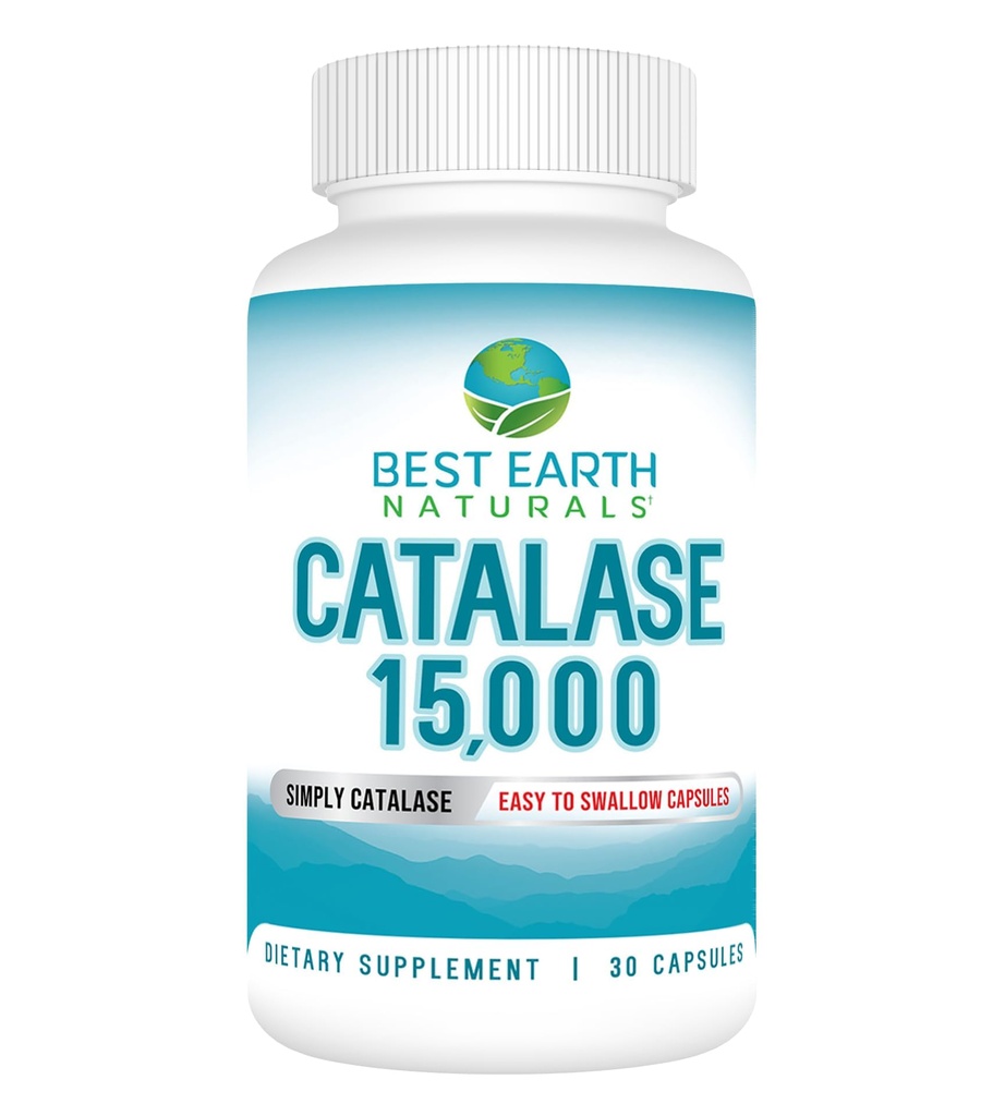 Best Earth Naturals Catalase Supplement 15,000 - 强发的发型补充剂 - 30天供应
