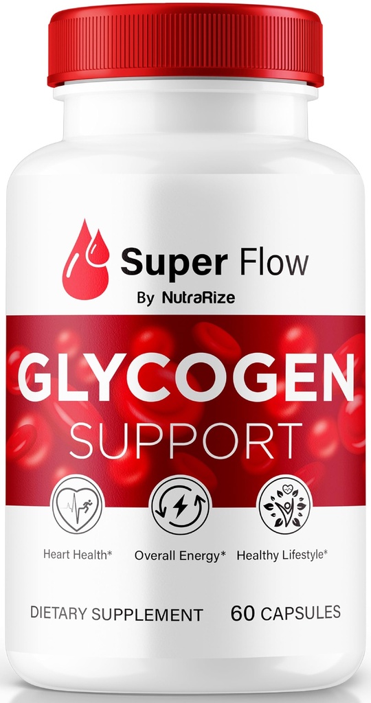 NutraRize 超级流 Glycogen, 超级流 Glycogen 支持 Capsules, 超级流 Glyco 优化者, 官方 超级流 Glyco 优化者 Caps, 超级流 Detox cleanse, 超级流 Glycols (60 Capsules)
