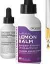 TriGuard Lemon Balm Plus - Lemon Balm 提取器,老莓,橄榄叶提取器 Tincture 2 fl oz – 用于镇静,缓解压力,免疫支持和炎症 – 不含酒精,非GMO,美国制造