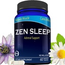 (原始内容存档于2017-03-27). Zen Sleep QQ非附加睡眠援助w/Adrenal Support. 含有镁和有机草药; 香菊、柠檬、激情花、无梅拉托宁