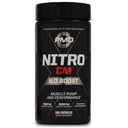 PMD 运动 Nitro CM Nitric Oxide 配 Agmatine 预选工作补充剂 - 肌肉生长和肌肉泵配 L Arginine - 耐力助力 硬核培训和体力建设预选工作(180 Capsules)