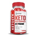合理实验室 Ketosyn Keto ACV Gummys Extreme 2000MG Ketosyn Keto Gummys Apple Cider Vinegar 与石榴蜂蜜汁粉 B12 Vegan Non GMO 60 Gummys 配制.