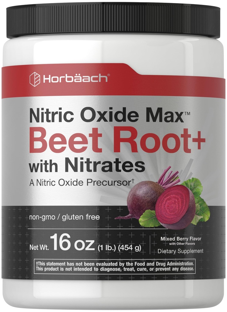 Horbaach Nitric Oxide Powder 16 oz =============================================================================================================================================================================================================================================