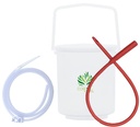 Colon清洁用的咖啡 Enema Kit - 由Gerson Home Enema Kit推荐 - Enema Bucket Kit with Red Tube - Colon Detox 有机咖啡 Enema - Enema Coffee Colon Cleanser - Colon健康