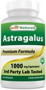 Best Naturals Astragalus Capsule, 1000 mg, 120 Count