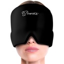 TheraICE Migraine Relief Cap, Soothing Headache Hat Ice Pack Mask, 面部冷压缩冷却 Gel头包包装产品用于紧张,压力和悬浮