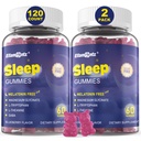 (原始内容存档于2017-07-26). Melatonin Free Sleep Aid Gummys for adderns, Sugar Free Sleep Gummys of Summing Gummy No Melatonin, 天然平静 Glycnit镁的Gummys, L-Tryptophan, L-Theanine, GABA, Ashwagandha, Valerian, 120 cts (英语).