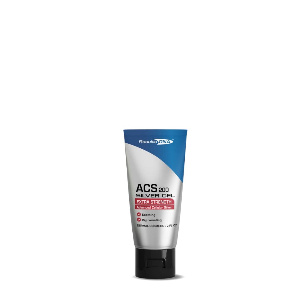 成果RNA - ACS 200 Silver-Glutathione Gel - 高级细胞类固醇银Gel用于伤病护理和高级皮肤治疗。 临床证明. 环球医生推荐(2天至30天)
