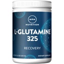 MRM 营养 L-Glutamine → 5000mg → 回收 → 氨基酸 → 肌肉 支持 + Immune + Gut Health → 发酵 → 65 服务