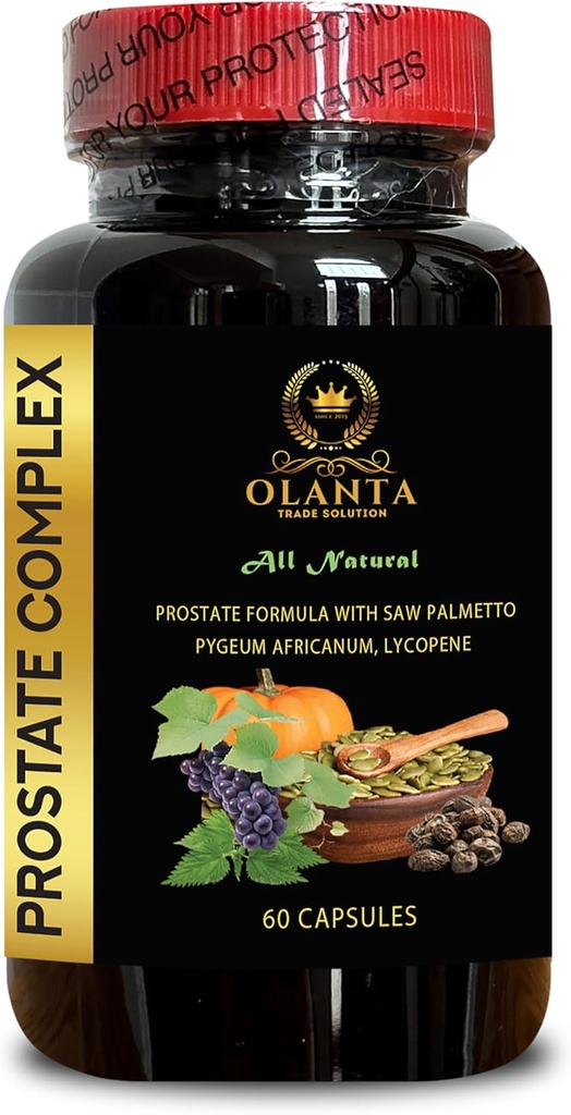 支持男性尿道切除术保健 -- -- PROSTATE COMPLEX for MEN -- -- 强流前列腺、男子前列腺健康的维生素、内特尔提取前列腺、每日尿道切除术 -- -- 1瓶