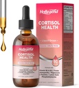 科尔蒂索尔妇女补充剂,科尔蒂索尔井液滴,16 in 1 Cortisol Detox Reductioner w. Ashwagandha, Magnesium, L-Theanine, Folate for Relaxation & Hormone 平衡,草莓
