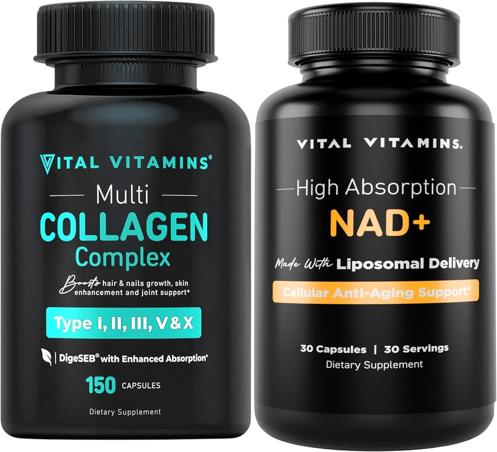 重要维生素 多圆柱体 + NAD+ 补编