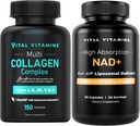 重要维生素 多圆柱体 + NAD+ 补编