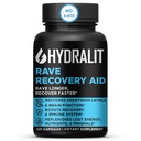 Rave Recovery Aid Vitamins before Party Relief Pills 音乐节的附属曲目 Rave Business 5-HTP 补充电解质 更好的晨光 Serotonin 能源悬空120 Capsules