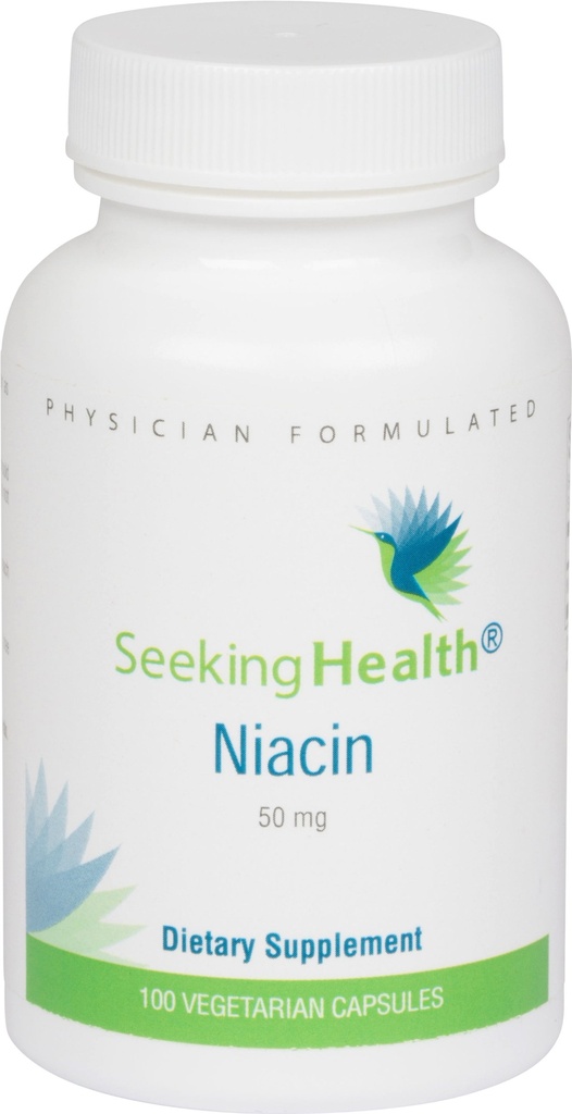 寻求健康 Niacin -- -- 以生物可用性 Niacin为补充 -- -- 支持能源生产和皮肤健康 -- -- 皮肤补充公式 -- -- 50毫克,100卡普尔