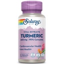 SOLARAY Turmeric Supplement 600mg - Turmeric Root, 95% Crucumin - 联合支助补编 - 联合保健、Gallbladder和Liver 支助、Non-GMO、Vegan、Gluten Free、60天保障、30人服务
