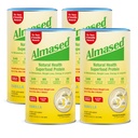 Almased Vanilla Meal 替代摇摆 - 低甘油高原植物基蛋白粉 - 营养体重健康支持补充剂 - Vanilla Flavor - 17.6 oz(1.1英镑(4包))