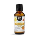 365 由全食品市场,维生素D-3 液体 400 u Tangerine Flavor, 1 Ounce