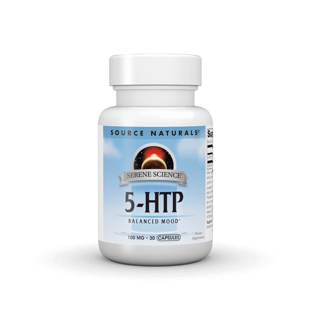 来源:自然水分科学 5-HTP,平衡Mood* 100毫克-30卡普尔