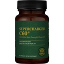 全球治疗中心超充电C60 - 微活化碳富勒烯 w/Organic MCT粉,10 Times More Powerful than regular C60 补充剂 - 帮助解毒,老化(30 Capsules)