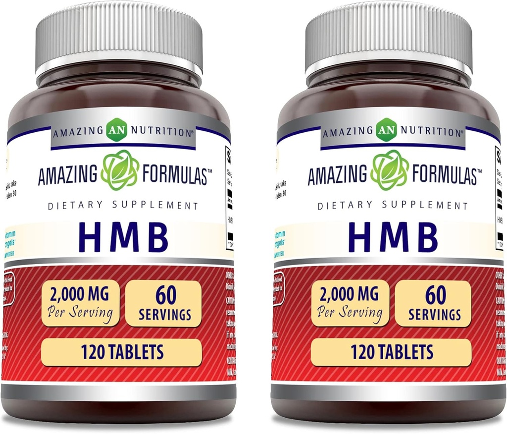 每张120块配方的 HMB 2000mg 惊人公式