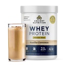 古营养草药 Whey蛋白 + Fat Loss Blend, Vanilla Cinnamon, 23g蛋白, 推广脂肪损失和靴子代谢, 有机再生A2/A2 乳蛋白,18 服务
