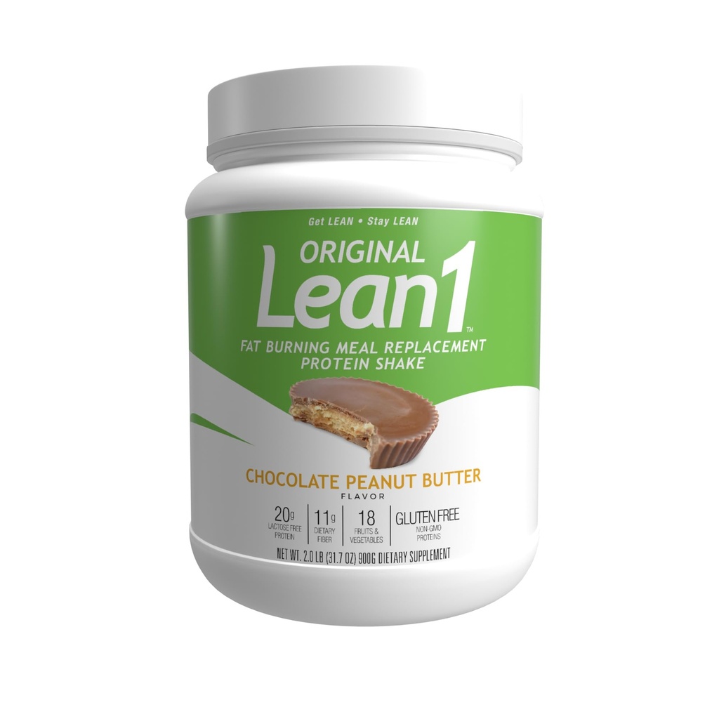 (原始内容存档于2017-05-21). Lean1 Meal Explain protein Powder, 巧克力花生酱 Flavor, 15-Serving Tub.