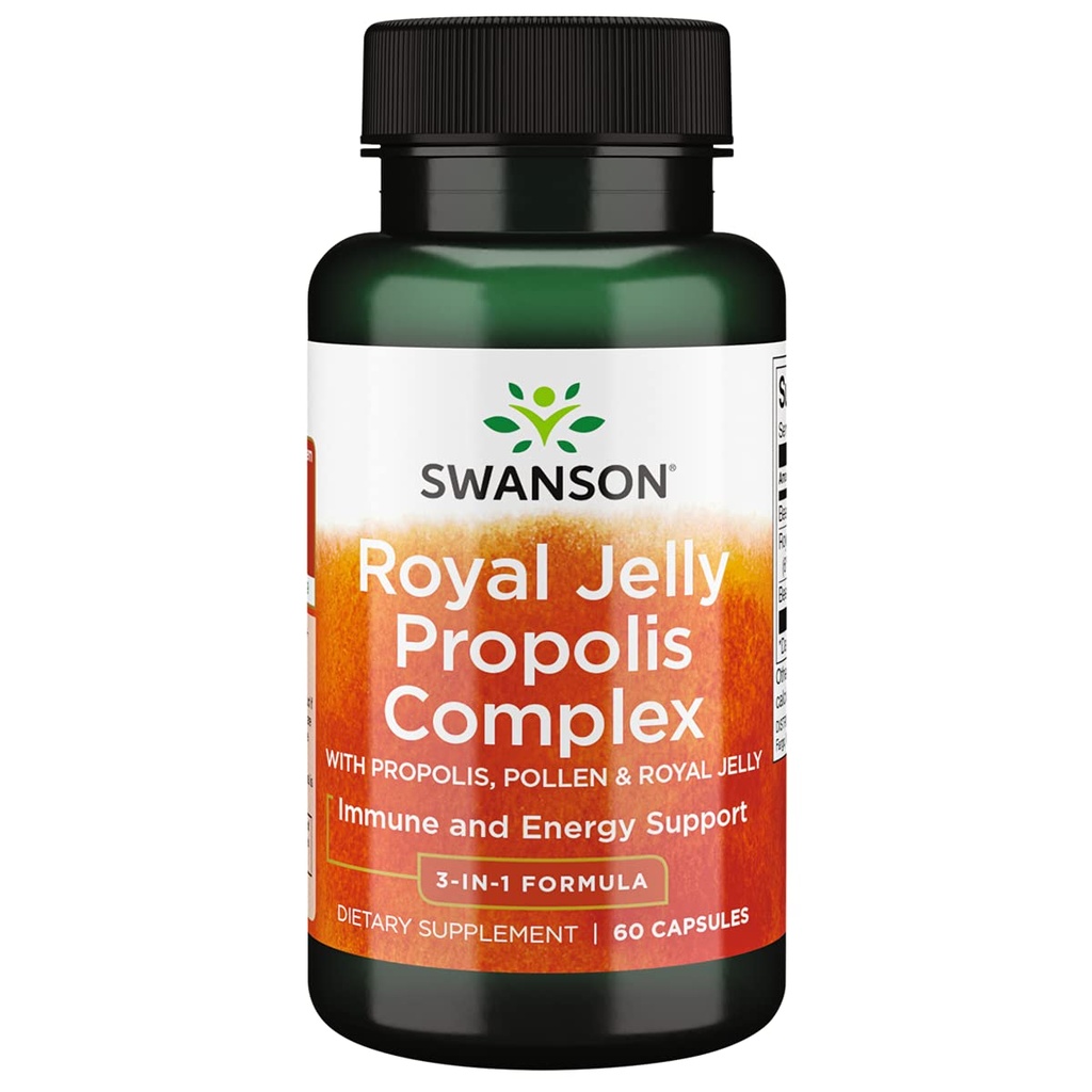 Swanson Ultra 皇家Jelly Propolis 综合体 60 Capsules