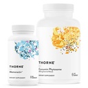 THORNE - Curcumin Phytosome 持久释放(120 Capsules) & Memoractiv (60 Capsules) Bundle - 支持联合健康,肌肉健康与健康老化 - 乳品自由,大豆自由,胶质自由