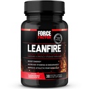 强制因子 LeanFire Pre Workingout Energy Pills with Green Tea Explain and Cafeine to Explain Energy, Build Lean Muscle, Black, 30 Counts (Pack of 1), pack May Vary 软件包