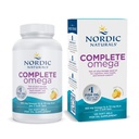 北欧自然学全称 Omega, Lemon Flavor - 120 Soft Gels - 565 mg Omega-3 - EPA & DHA 配有加成GLA - 健康皮肤,认知,阳性Mood - 非GMO - 60 服务