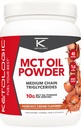 Ketologic MCT 油粉 Hazelnut 奶油( 1 LB) – Keto Coffee Creamer & Energy Support – 41 中链三甘油酸盐用于聚焦和燃料