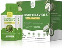 Soursop Graviola 口服液体 10 FL.OZ 高吸附性 Soursop 位数器为男女饮用,新鲜 Graviola 水果提取用于细胞* 再生,Imune 和抗氧化剂支持,菠萝火焰